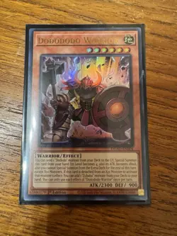 Yugioh - Dodododo Warrior Ultra Rare DUAD-EN004, Near Mint, 1st Edition - Image 1