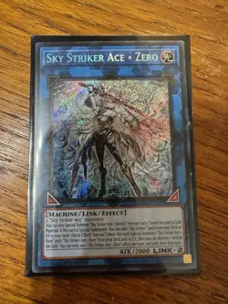 Sky striker ace = zero DUAD-EN049 Yugioh Card Secret Rare - Image 1