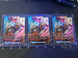 Gundam Card Game Newtype Rising X3 GD01 Gundam RX-78-2 GD01-001 LR+ A1 - Image 1