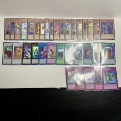 Vintage 1996 Yu-Gi-Oh TCG Card Lot of 35 Most Rares + Foil - Image 2