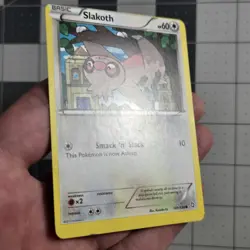 Slakoth Miscut Error Dragons Exalted Pokemon Card 101/124 - Image 2