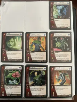 Vs System DC Green Lantern Corp DGL Common And Uncommon Card Lot Over 500 Cards - Image 2