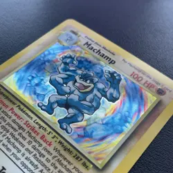 Pokemon Card - Machamp Base Set 1st Edition 8/102 Holo Rare NM-M - Image 3