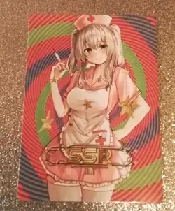 Goddess Story EXV 1 Doujin Waifu SSR Card 007 - Kancolle Kashima Nurse - Image 1