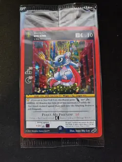 LOT OF 50 - 2022 Metazoo TCG NYC Rat King Times Square Promo Card Sealed - Image 2