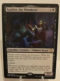 Kamber, the Plunderer MTG Commander: Innistrad: Crimson Vow Regular - Image 1