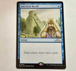 MTG: Magic the Gathering Ancestral Recall mtg 30 - Image 1