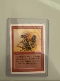 Disintegrate - Revised Edition - MTG Magic - Common - Red Sorcery - Image 1
