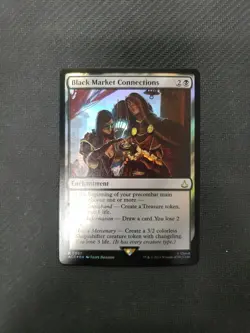 MTG *Black Market Connections Foil X1* (NM) Assassin's Creed - Image 1