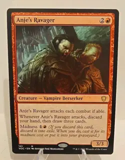 Anje's Ravager MTG Commander: Innistrad: Crimson Vow Regular - Image 1