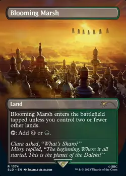 MTG Blooming Marsh - Secret Lair Drop Series - Image 1