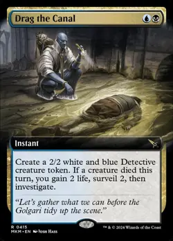 MTG Drag the Canal - Murders at Karlov Manor - Image 1