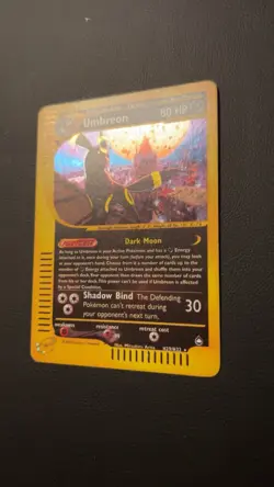 Pokemon Umbreon Aquapolis Holo Rare #H29 - Image 3