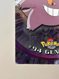 2000 Topps Pokemon TV Animation Edition Series 2 Gengar Holo Foil Blue Logo #94 - Image 4
