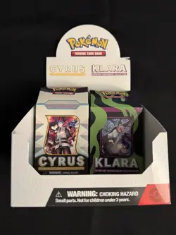 Pokemon English Klara & Cyrus Premium TOURNAMENT Collection Set of 2 Sealed NEW - Image 1