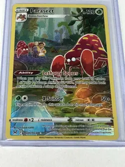 Parasect Trainer Gallery Ultra Rare - TG01/TG30 - Lost Origin Pokemon 2022 - Image 1