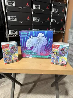 Pokemon Journey Together Sealed Lot of 3 1 ETBs 2 Booster Bundles - Image 1