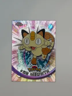 Base Chrome | Pokemon 2000 Topps Chrome | Meowth #52 - Image 1