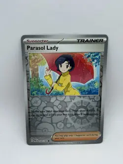 Pokemon - Parasol Lady 169/182 - Paradox Rift - Reverse Holo - NM/M - Image 1