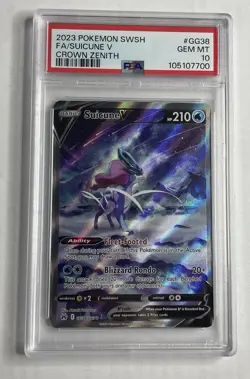 Pokemon PSA 10 Gem Mint Entei V, Suicune V, Raikou V GG36, 38, 41 SEQUENTIAL SET - Image 4