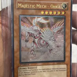 YuGiOh Majestic Mech Ohka EOJ-EN015 1st Edition Ultimate Rare LP Yu-Gi-Oh! Card - Image 3