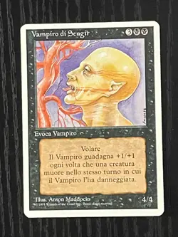 Magic MTG Italian Revised Sengir Vampire Artist Proof Near Mint - Only 50 Exist! - Image 1