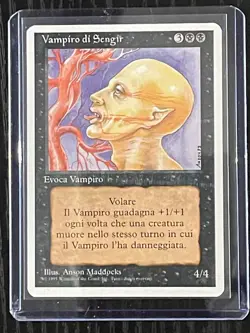 Magic MTG Italian Revised Sengir Vampire Artist Proof Near Mint - Only 50 Exist! - Image 3