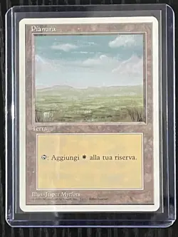 Magic MTG Italian Revised Plains Artist Proof Near Mint - Only 50 Exist! - Image 3