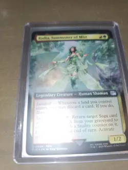Rydia, Summoner of Mist Extended Art Foil - Final Fantasy Magic MTG #0504 Mint! - Image 1