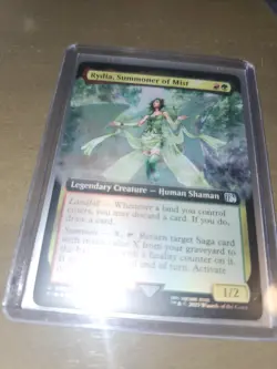 Rydia, Summoner of Mist Extended Art Foil - Final Fantasy Magic MTG #0504 Mint! - Image 3