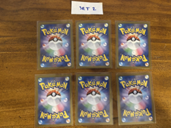 🚀🚀 NM 6 Card Lot Pokemon Jap Classic Bulbasaur Squirtle Charmander (READ DESC) - Image 5