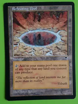 Mtg, REFLECTING POOL, Tempest, Rare. - Image 1