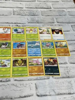 Pokemon Card Bulk Lot Of 28 Cards Common Uncommon Lightly Played Modern TCG 2021 - Image 5