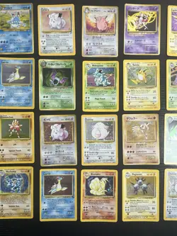 POKEMON 40 VINTAGE HOLOS CARD LOT ( BASE SET , BASE SET 2 , TEAM ROCKET , JUNGLE - Image 3