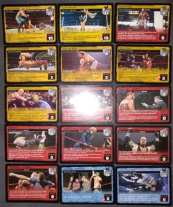 Wwe Raw Deal Ccg Mid Match 44 Card Lot. Action, Reversal, Manuever Lot. - Image 1