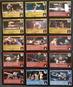Wwe Raw Deal Ccg Mid Match 44 Card Lot. Action, Reversal, Manuever Lot. - Image 2