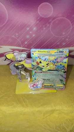 Pikachu EX Double Rare Card From The Sv08: Surging Sparks Set. Near Mint - Image 1