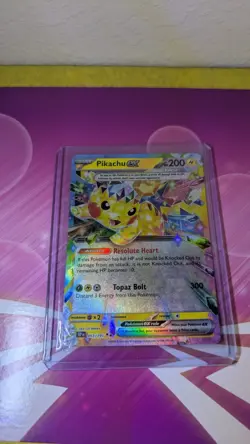 Pikachu EX Double Rare Card From The Sv08: Surging Sparks Set. Near Mint - Image 2