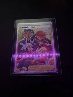 Pokemon TCG Crown Zenith Friends in Hisui Trainer Full Art Holo Card 148/159 - Image 1