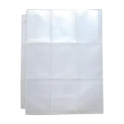 Trading Card Sleeve 25 Pack Card Protectors Binder Sheets for Sport / Game Card - Image 1