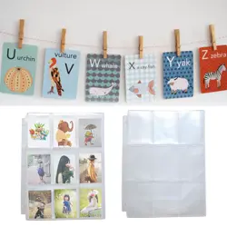 Trading Card Sleeve 25 Pack Card Protectors Binder Sheets for Sport / Game Card - Image 4