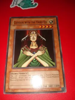 TP5-EN010 Goddess With The Third Eye Common LP Yugioh Card - Image 1
