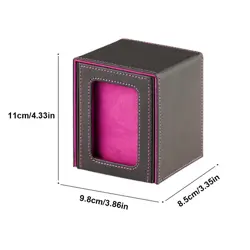 Card Deck Box with 2 Dividers Commander Deck Box Card Deck Case for TCG CCG - Image 3