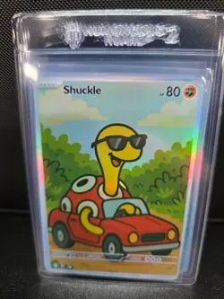 CUSTOMmade madeTOorder full art holo pokemon card PTL833 Shuckle - Image 1