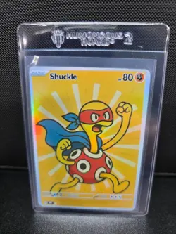 CUSTOMmade madeTOorder full art holo pokemon card PTL831 Shuckle - Image 1