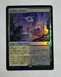 Godless Shrine (Foil - 0254) Edge of Eternities MtG Fast Shipping - Image 1