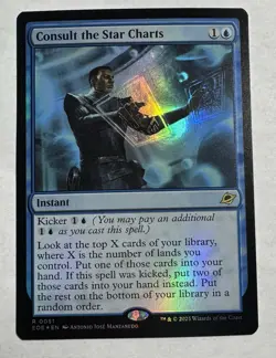Consult the Star Charts Foil - 51 Edge of Eternities MtG Fast Shipping - Image 1