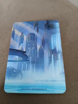Mtg Return To Ravnica Holiday Gift Box Plastic Divider Island Blue - Image 1