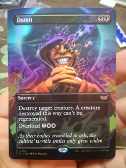 MTG-Damn (Borderless) Commander-(P)-0369-DSC-(VLP/NM) - Image 3