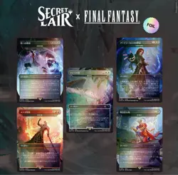 MTG Secret Lair x FF Game Over Japanese version Foil - Image 1